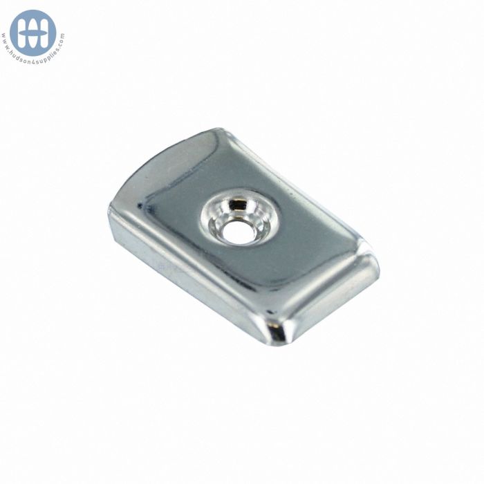 A-129 One Part Handle Plate Nickel