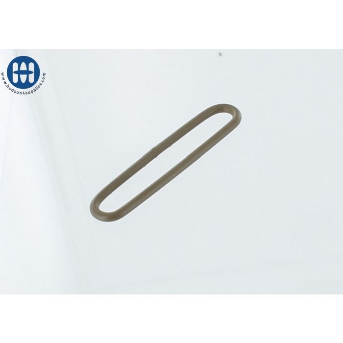 ITW Oval Welded Steel Loop 51mm Zinc Coyote Brown