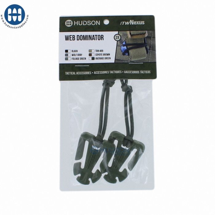 Detail 2x ITW Web Dominator 660-0100 Corde Vert CAG