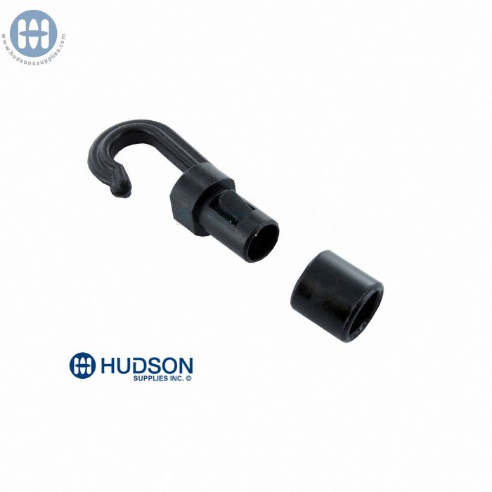 ITW Crochet Ouvert 605-3250 Pour Cordon 6mm Noir 
