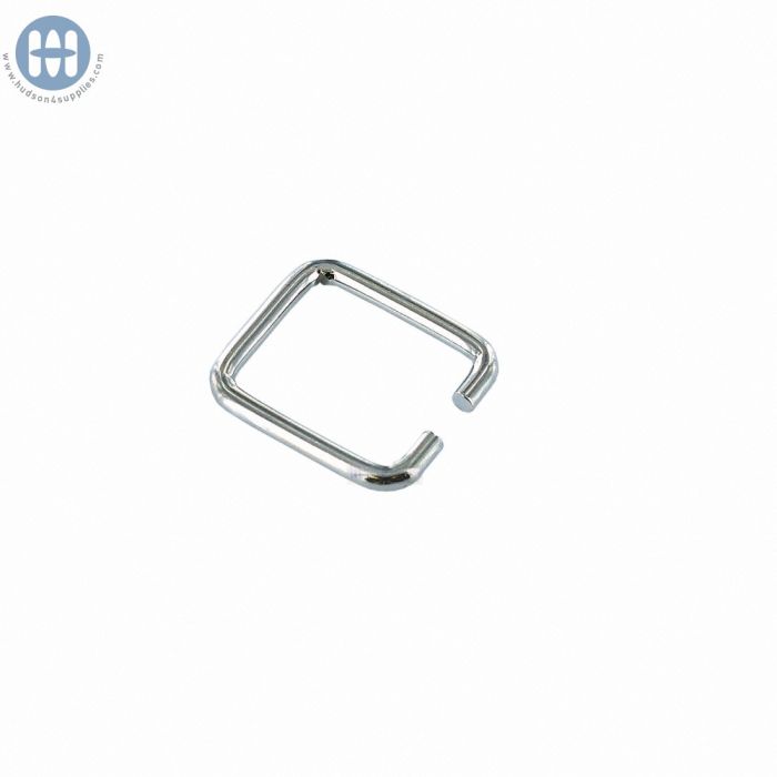 Open Sqaure Ring Nickel