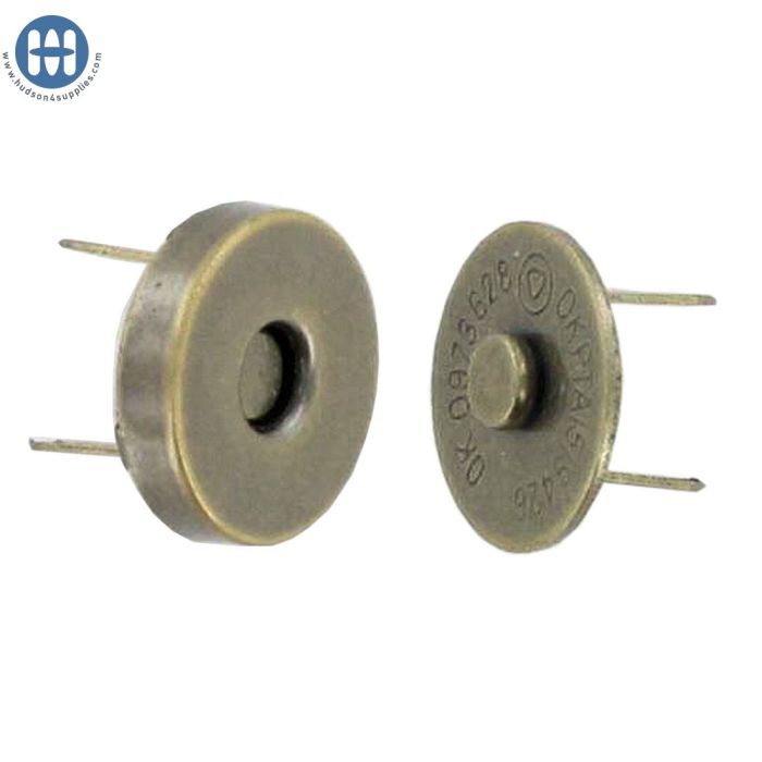 Magnetic Snap 1/2" (CM-142) Antique