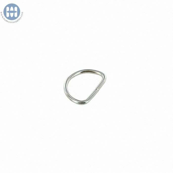 Anneau  en "D" 25mm Plaqué Nickel