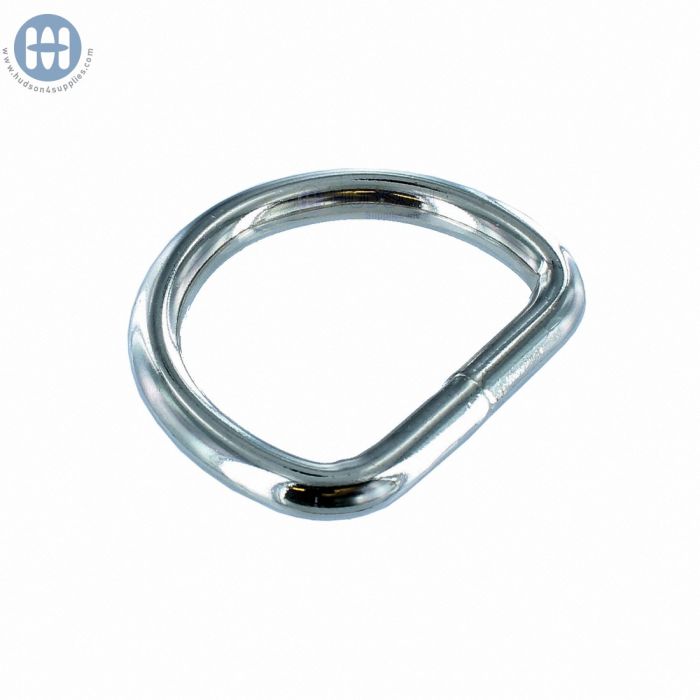 Heavy Duty Ring 1-1/2" (40mm) Welded Nickel Plated