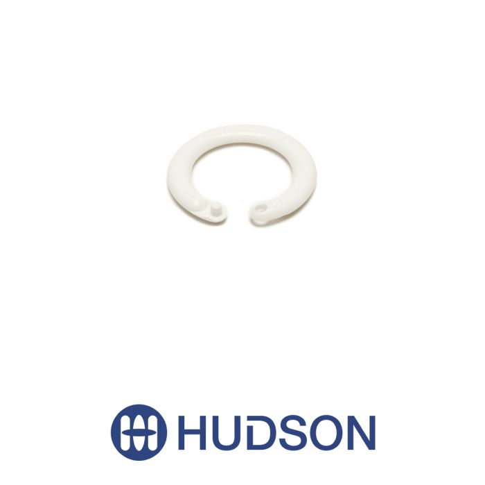 Loose Leaf Plastic Snap Ring 5/8" (16mm) White