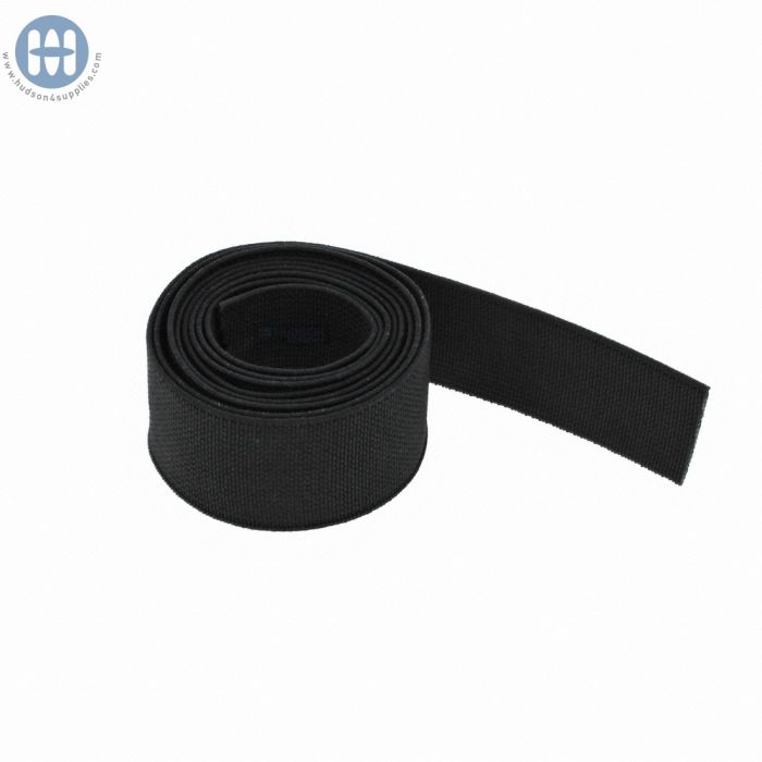 Nylon Elastic 1-1/2" (38mm) 401 Black (By the roll)