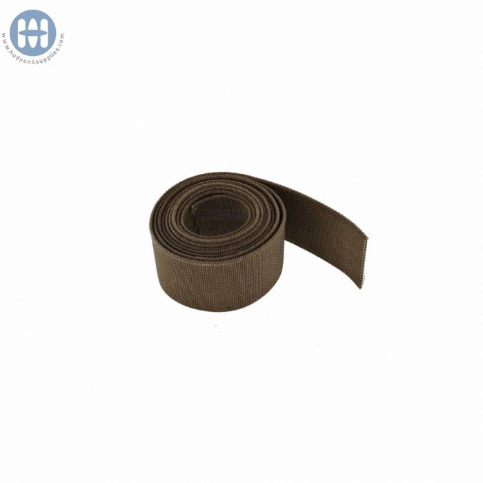 Nylon Elastic 1-1/2" (38mm) 498 Coyote Brown (By The Yard)