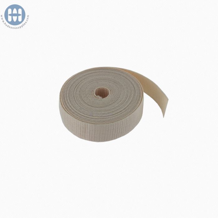 Polypropylene Webbing 1" (25mm) 104 Bone (By the roll)