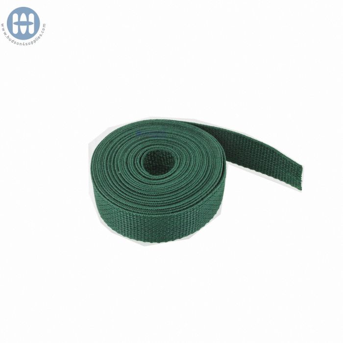 Polypropylene Webbing 1" (25mm) 526 Dark Green (By the roll)