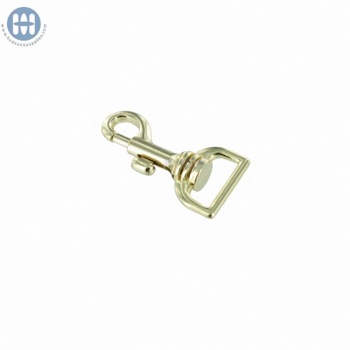 Mousqueton Crochet Rotatif M110-20 20mm Laiton