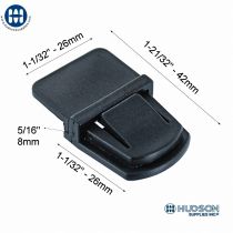 F-12 Closure (4pc set) Black