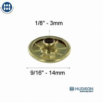 T37TS Decorative Cap for Rivet Brass
