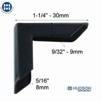 PS30 Corner Black