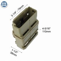 ITW FastMag&trade;  Duty Belt 00312 Tan