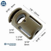 ITW Nexus GTSP Cordloc 350-6000 Ghillietex&reg; Coyote Brown
