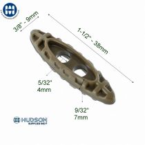 e | Ghillietex | ITW | Bouts de Cordon | Plastique | Les Accessoires Hudson Inc.
