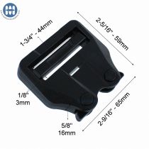 GT Cobra Slider Body 1.75"/ 44 mm Black
