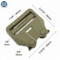 GT Cobra Slider Body 1.75"/ 44 mm Tan
