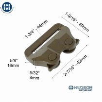 Cobra Loop Body 1.75"/ 44 mm Coyote Brown