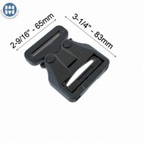 ITW GT Cobra Loop Male 250-0111 Black 44mm with measurements displayed on a white background, featuring a blue Hudson logo.