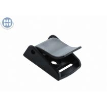 Basic Cam Buckle 1" w/hole Black