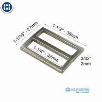 Slide 1-1/4" (30mm) Nickel