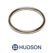 Welded Round Ring 1-1/2 in #10 Nickel Plate