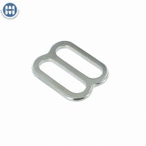 Heavy Duty Zinc  Metal slider for 1" straps - Nickel Plated