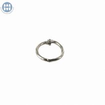 Loose Leaf Rings 3/4" (20mm) Nickel