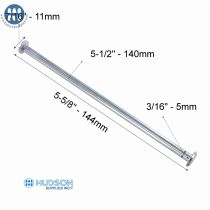 Aluminum Screw Posts 5-1/2" (140mm)