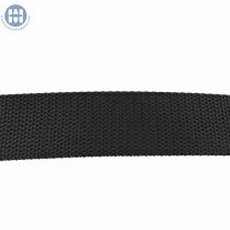 Nylon DB Webbing 1-1/2" (38mm) 401 Black (By The Yard)
