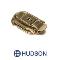 Flush Brass Plate Drawbolt with key  for hard cases