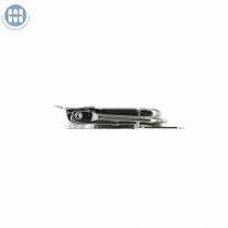 Hudson Drawbolt with no Key Flush Nickel Plated