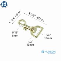 Swivel Hook M110-20 Brass