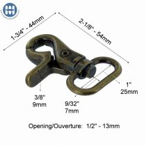 Swivel Hook - Mousqueton