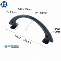 300/3 - 3 Piece Handle Set Black