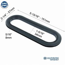 GB-13M Inside Handle Mini Black 