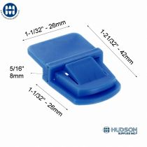 F-12 Closure (4pc set)  Royal Blue