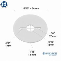 Washer Disc for M200 Handle White
