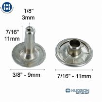 036-10 - Speedy Rivet Nickel 10mm