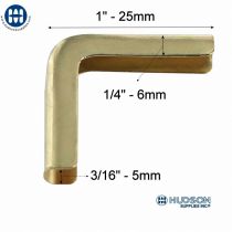 EX25 Round Corner Light Gold