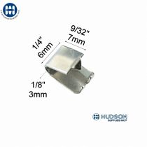 H6 End Clip Nickel