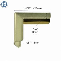 PS22 Corner Light Gold