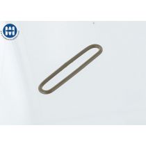 ITW Oval Welded Steel Loop 51mm Zinc Coyote Brown