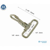 ITW Crochet Mousqueton 00144-22 38mm Tan