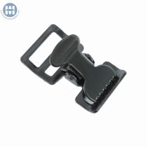 Boucle Tourniquet  M&eacute;tal 25mm Noir