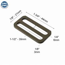 ITW Waterbury 09163-22 Glissi&egrave;re M&eacute;tal 38mm coyote