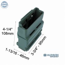 ITW FastMag&trade;  Heavy Duty Belt 00414 Foliage Green