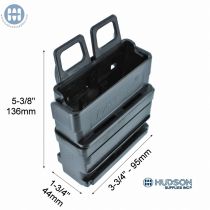 ITW FastMag&trade; Porte-Chargeur HD MOLLE 00811 Noir