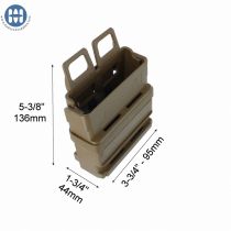 ITW FastMag&trade; Porte-Chargeur HD MOLLE 00817 Brun Coyote